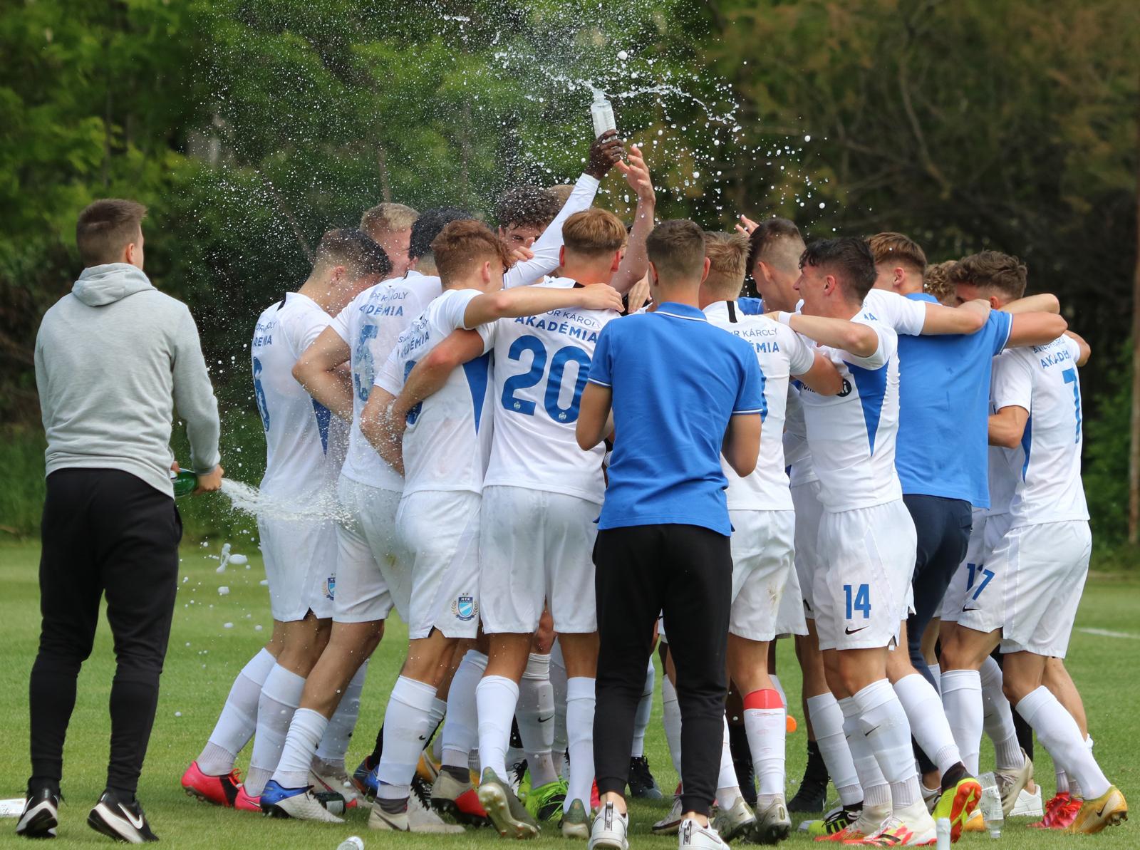 U19: Bajnoki címet ünnepeltünk az ETO ellen